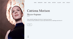 Desktop Screenshot of catrionamorison.com
